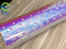 TPU压纹薄膜  铆钉纹幻彩膜 tpu幻彩膜 彩虹膜 镭射膜 各种纹路可定制