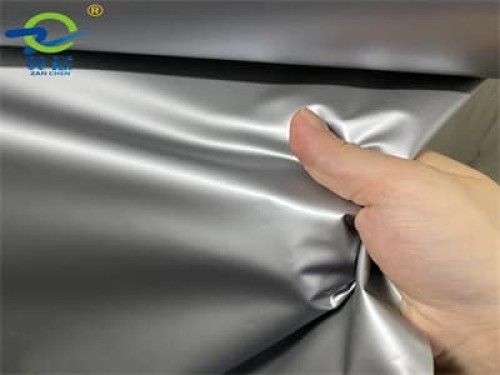 tpu薄膜生产厂家银色防水透气透明复合布料用膜tpu膜定 制透湿银膜