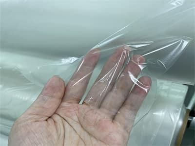 赞晨tpu聚氨酯透明薄膜纺织鞋材皮革贴合专用 tpu卷材厚0.02mm