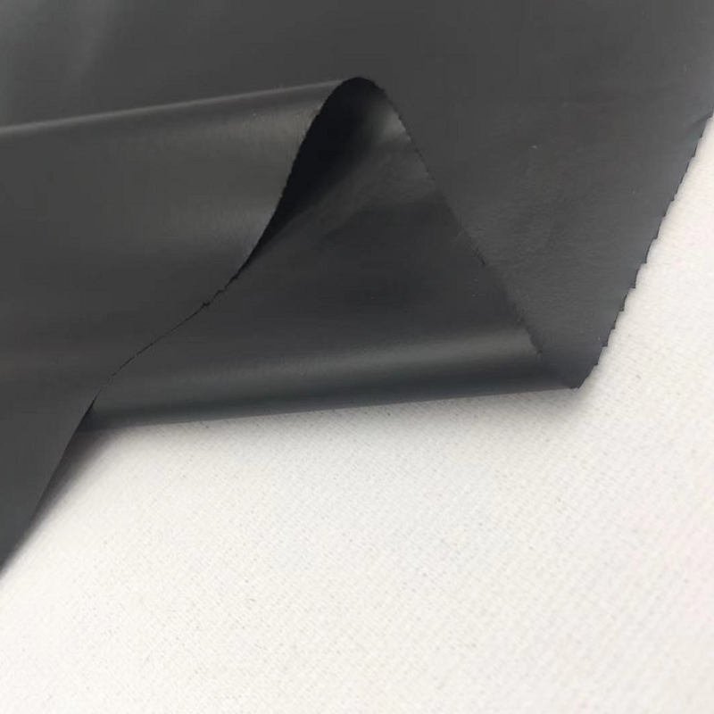 TPU黑色薄膜高弹性防水透气耐高温服装皮革材料tpu薄膜厚：0.015
